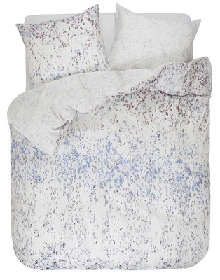 Taies d'oreiller Esprit Lagai Blue Satin de Coton (50 x 75 cm)