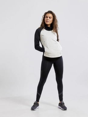 Legging Craft Women Lumen Urban Run Tights Black Silver_4