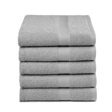 Serviettes Lucca Gris (50 x 100 cm) (Lot de 5)