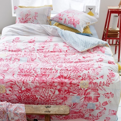 Taies d'oreiller PiP Studio Living Tiles Red Percale (50 x 75 cm)