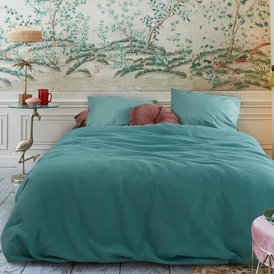Dekbedovertrek At Home by Beddinghouse Living Blauw Katoen