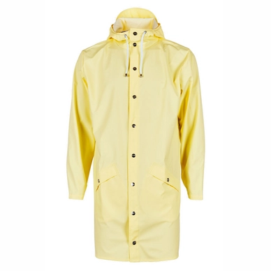 Regenjacke RAINS Long Jacket Wax Gelb