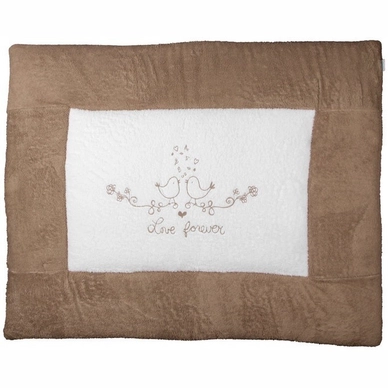Boxkleed Anel Lovely Birds White Taupe