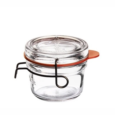 Bocal de Conservation Luigi Bormioli Lock-Eat 125 ml (6-Pièces)