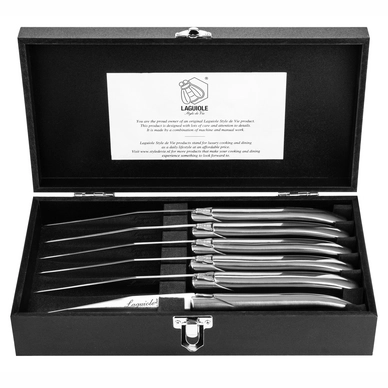 Steak Knife Laguiole Style de Vie Luxury Line Stainless Steel (6 pc)