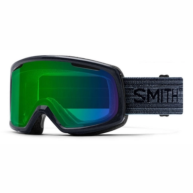 Masque de Ski Smith Women Riot Metallic Ink / ChromaPop Everyday Green Mirror