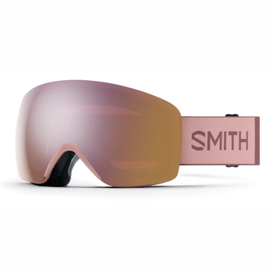 Ski Goggles Smith Skyline Rock Salt Tannin / ChromaPop Storm Rose Flash