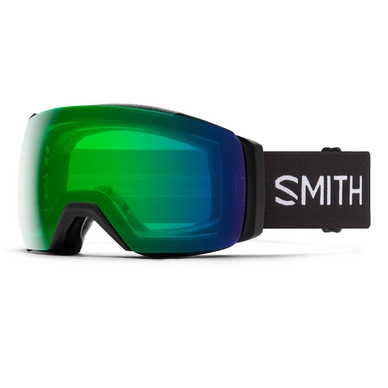Skibrille Smith I/O Mag XL Black / ChromaPop Everyday Green Mirror / ChromaPop Storm Rose Flash