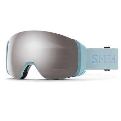 Skibrille Smith 4D Mag Polar Blue / ChromaPop Sun Platinum Mirror / ChromaPop Storm Rose Flash