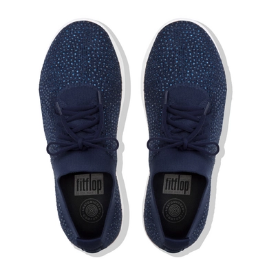 Sneaker FitFlop Crystal™ Uberknit F-Sporty Midnight Navy