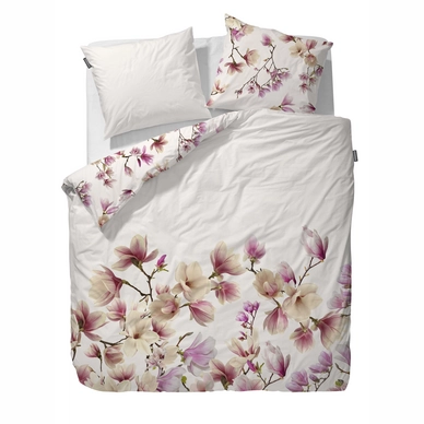 Taies d'oreiller Essenza Magnolia Pink Satin de Coton (65 x 65 cm)