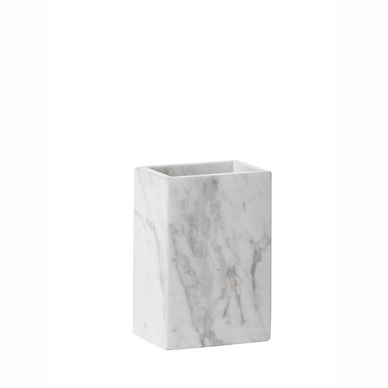 Tandenborstelhouder Mette Ditmer Marble White