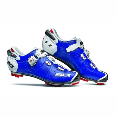 Mountainbikeschoen Sidi Men Drako 2 SRS Carbon Blue White
