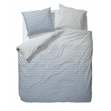 Taies d'oreiller Esprit Mina Blue Satin (65 x 65 cm)