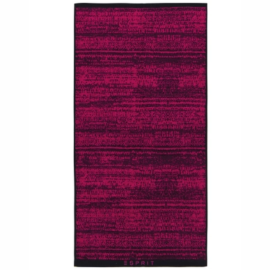 Serviette de Douche Esprit Mivu Black Aubergine Raspberry