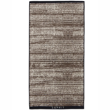 Douchelaken Esprit Mivu Black Brown Oatmeal