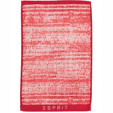 Gästehandtuch sprit Mivu Red Cayenne Rose