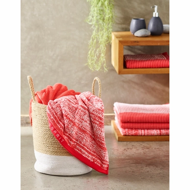 Douchelaken Esprit Mivu Red Cayenne Rose