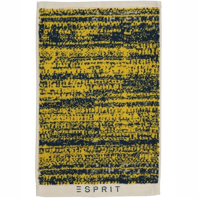 Serviette Invité Esprit Mivu Oatmeal Jeans Mustard