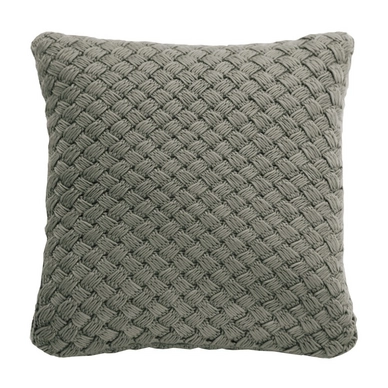 Sierkussen Margaret Muir Basket Knit Taupe (45 x 45 cm)