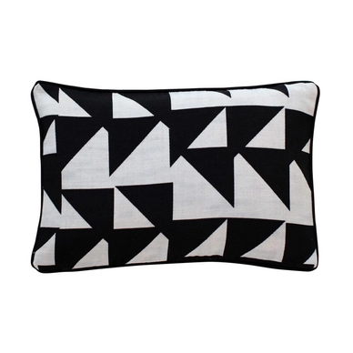 Sierkussen Margaret Muir Karstern Black (30 x 45 cm)
