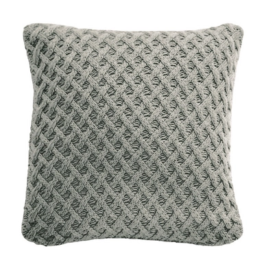 Sierkussen Margaret Muir Lattice Knit Taupe (45 x 45 cm)