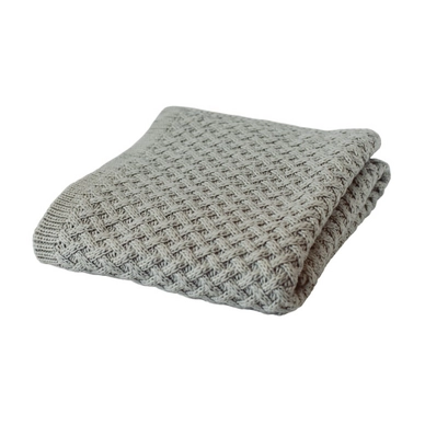Sprei Margaret Muir Lattice Throw Taupe (130 x 150 cm)