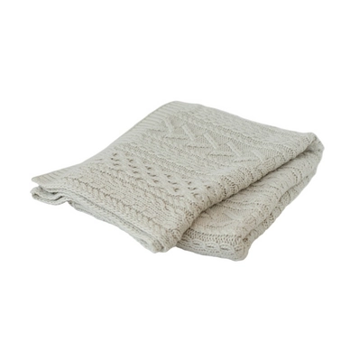 Sprei Margaret Muir Multi CableThrow Ecru (130 x 150 cm)