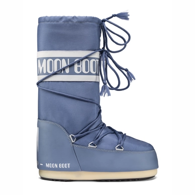 Moon Boot Junior Nylon Stone Wash Bleu