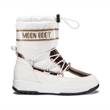 Moon Boot Soft WP White Copper Kinder