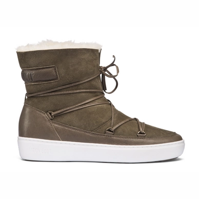 Snowboot Moon Boot Women Pulse Low Shearling Military Green