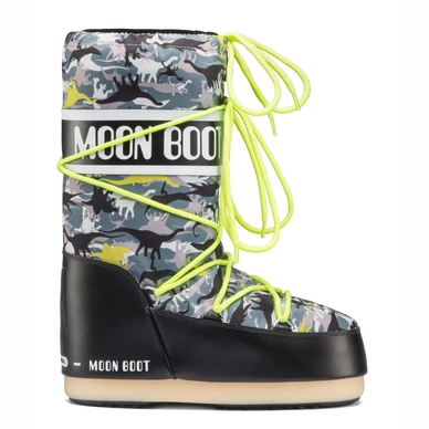 Moon Boot Junior T-Rex Black Green