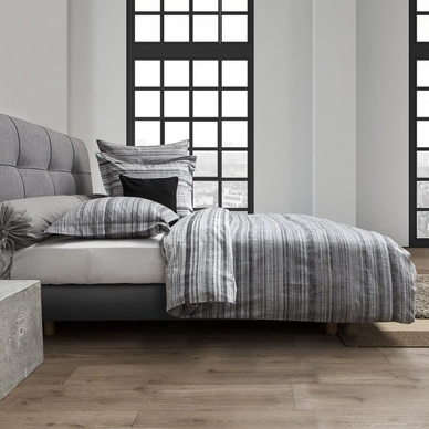 Bettwäsche Heckett & Lane Refined Mott Grau Baumwolle