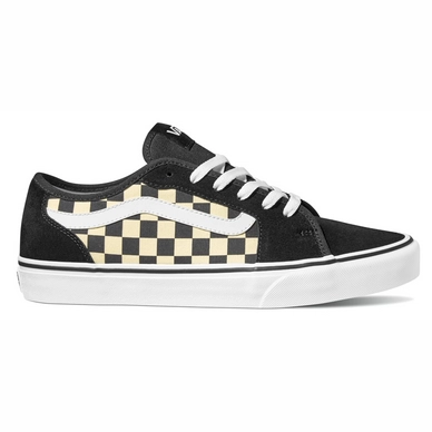 Sneaker Vans Filmore Decon Checkerboard Black White Herren