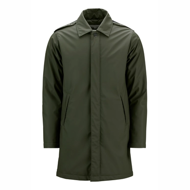 Regenjas RAINS Mac Coat Green