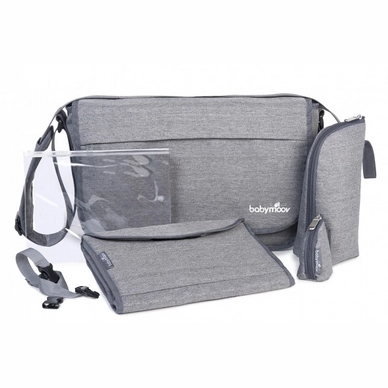 Luiertas Babymoov Messenger Bag Smokey