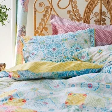 Taies d'oreiller PiP Studio Mixedup Tiles Multi Percale (65 x 65 cm)