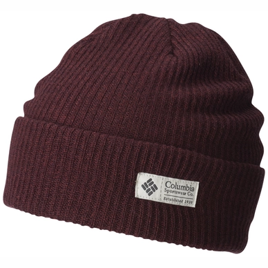 Muts Columbia Lost Lager Beanie Deep Rust Heather