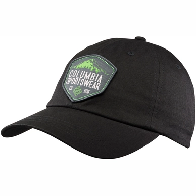 Kappe Columbia Roc II Hat Black Badge