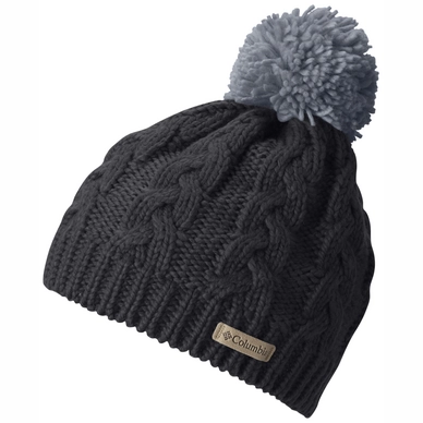 Beanie Columbia Women In-Bounds Black Tradewinds Grey