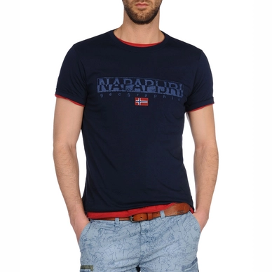 T-Shirt Napapijri Sapriol Short Blu Marine Men