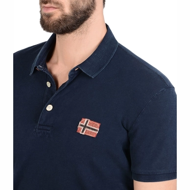 Polo Napapijri Edensor Blu Marine Men