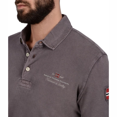 Polo Napapijri Elbas New Taupe Brown Men
