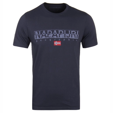 T-Shirt Napapijri Sapriol Blu Marine Herren