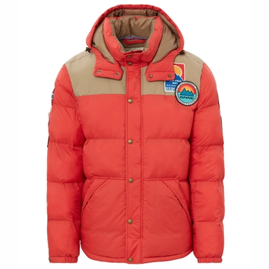 Winter Jacket Napapijri Men Artic Orange Red