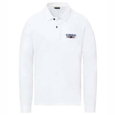 Polo Shirt Napapijri Men Erthow Bright White