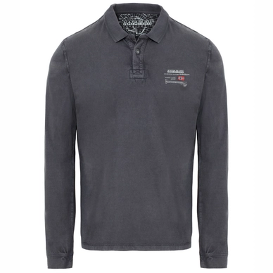 Polo Shirt Napapijri Men Egegik Dark Grey Solid