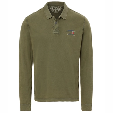 Polo Shirt Napapijri Men Egegik Green Musk