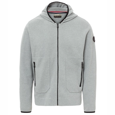 Gilet Napapijri Men Denno Hood Med Grey Mel
