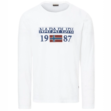 T-Shirt Napapijri Men Solin Bright White